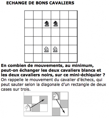 Echecs et maths