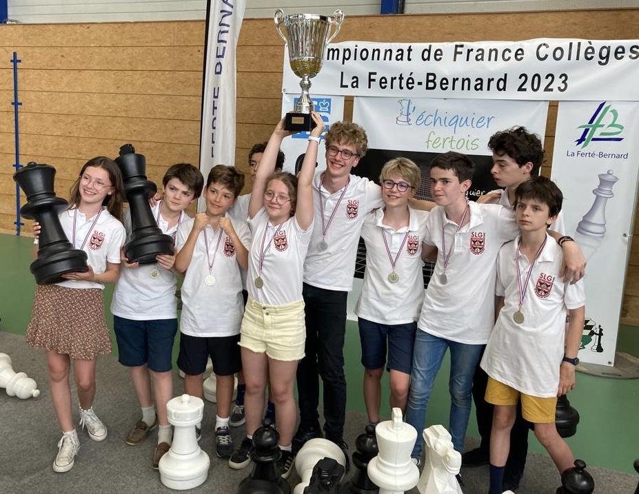 Auriane et Alexandre, Champions de France des collèges !