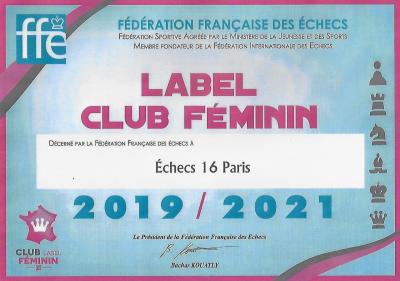 Label feminin fpg