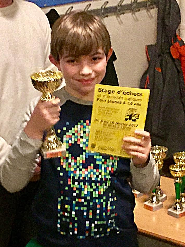 Paul Vainqueur du tournoi Schlack