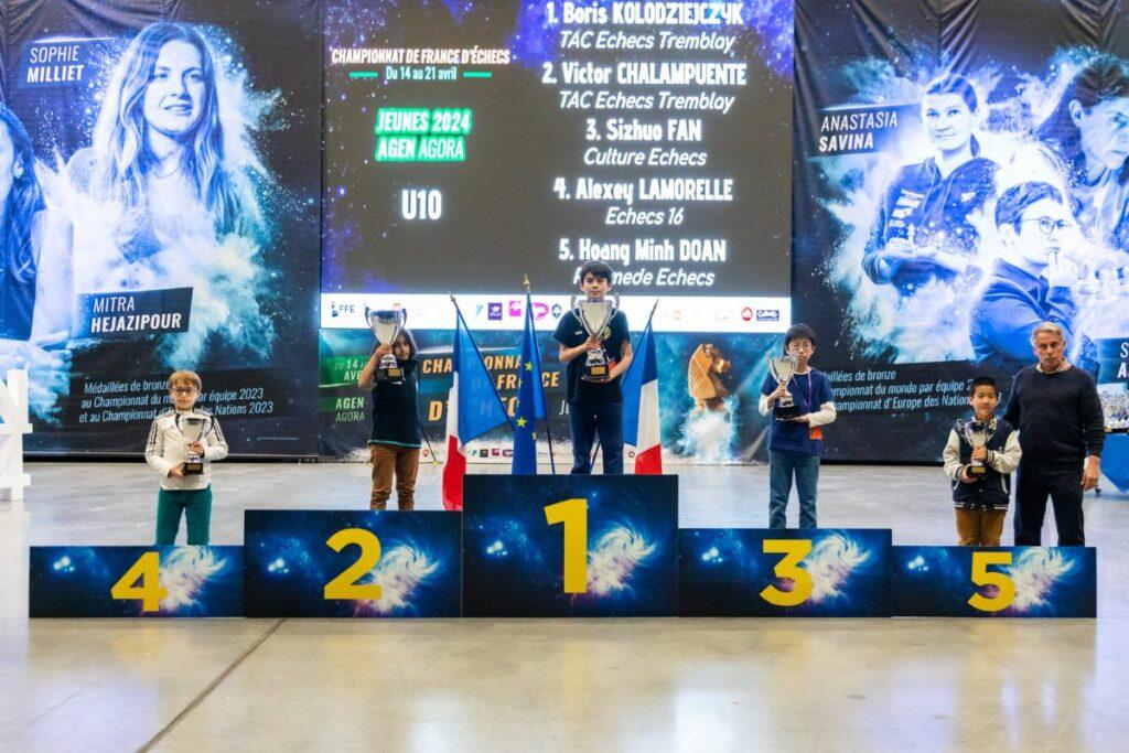 Un podium et un Top 10 au France jeunes !