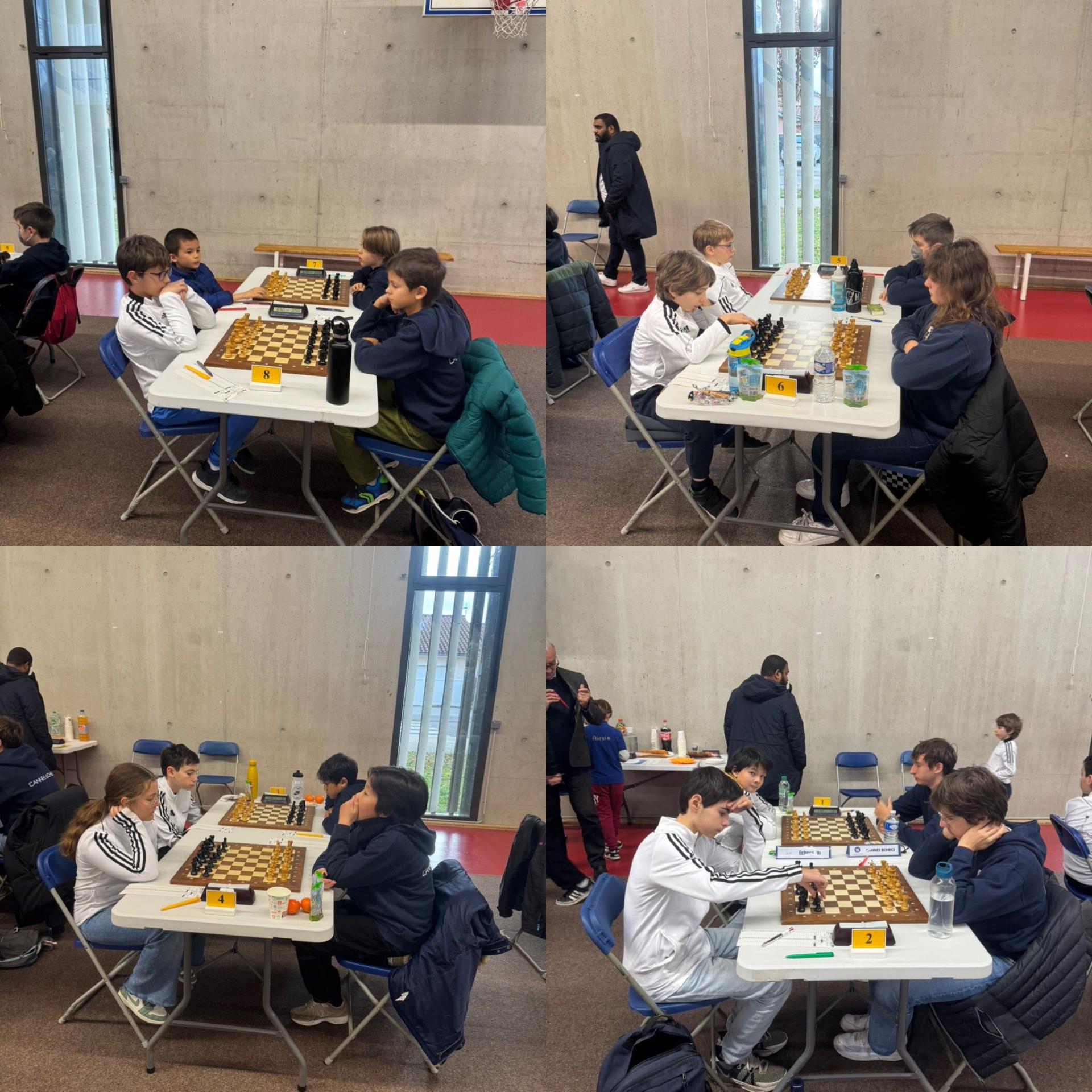 Echecs 16 à Corbas pour le Top Jeunes !